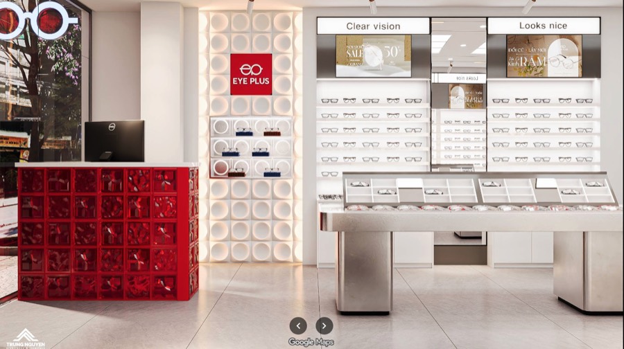 Showroom Eye Plus — Clear vision Looks nice